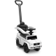 Машинка для катання Caretero (Toyz) Mercedes G350 D з батьківською ручкою White