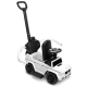 Машинка для катання Caretero (Toyz) Mercedes G350 D з батьківською ручкою White