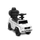 Машинка для катання Caretero (Toyz) Mercedes G350 D з батьківською ручкою White