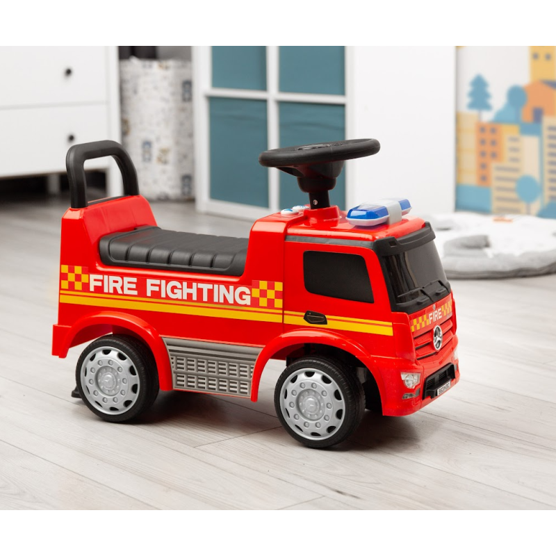 Машинка для катання Caretero (Toyz) Mercedes Пожежна Red