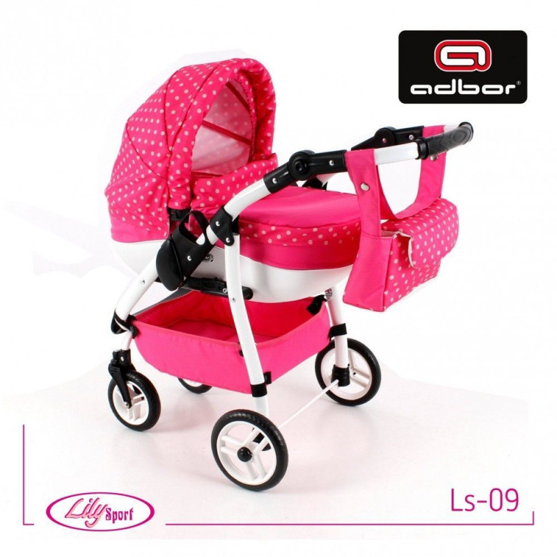 Коляска для ляльки Adbor Lily Sport 09