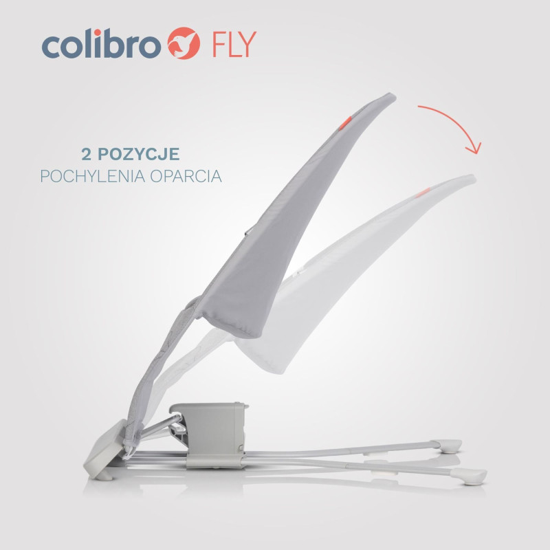 Дитячий шезлонг-гойдалка Colibro Fly Dove