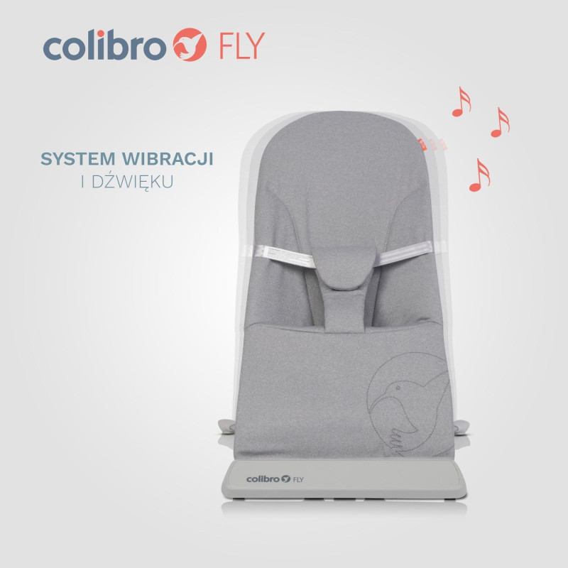 Дитячий шезлонг-гойдалка Colibro Fly Dove