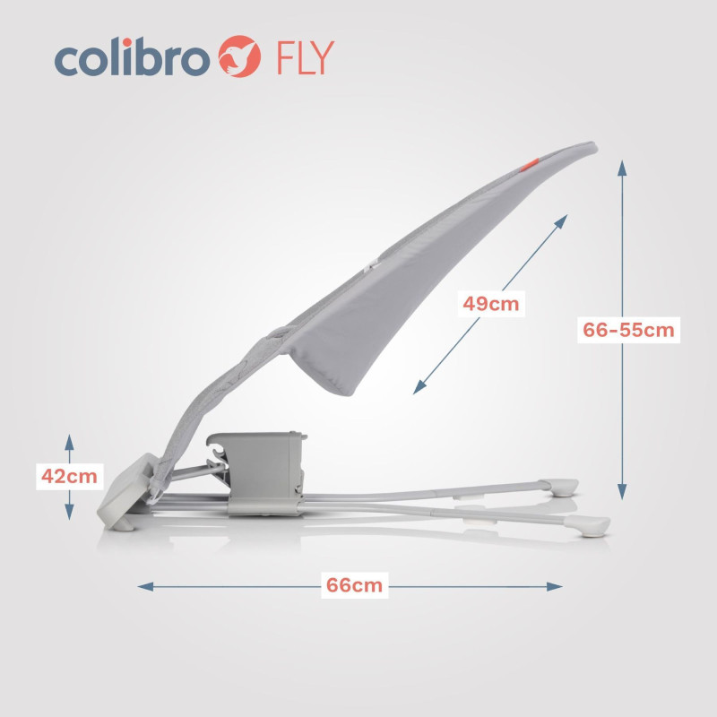 Дитячий шезлонг-гойдалка Colibro Fly Dove
