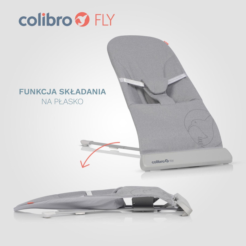 Дитячий шезлонг-гойдалка Colibro Fly Dove