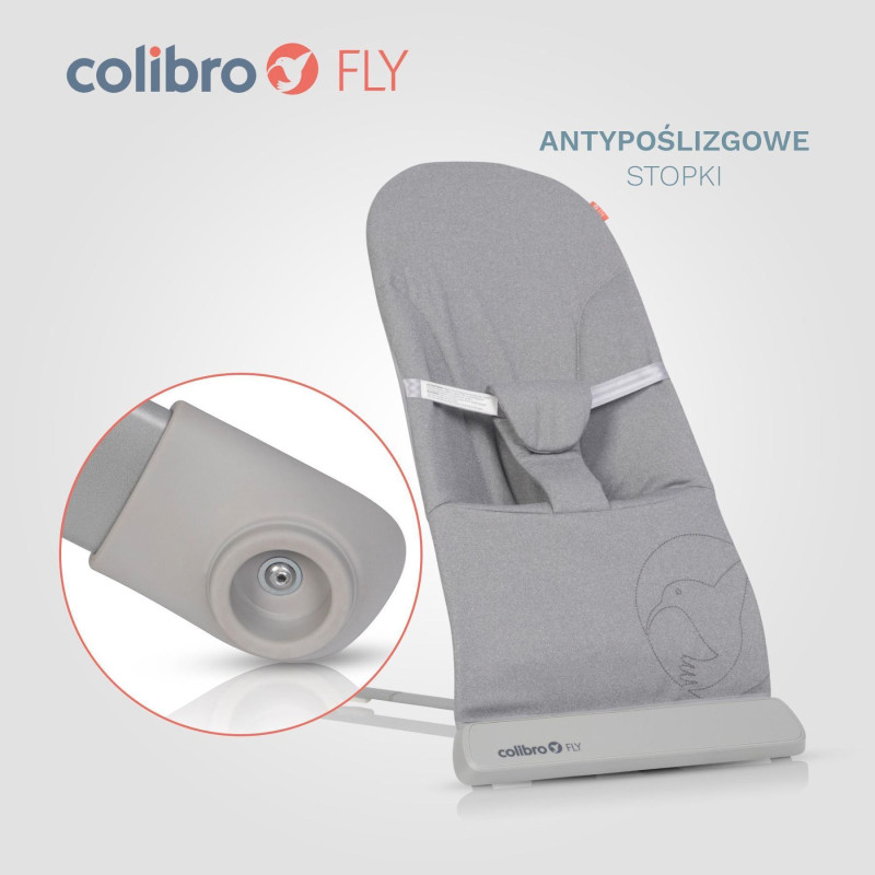 Дитячий шезлонг-гойдалка Colibro Fly Dove