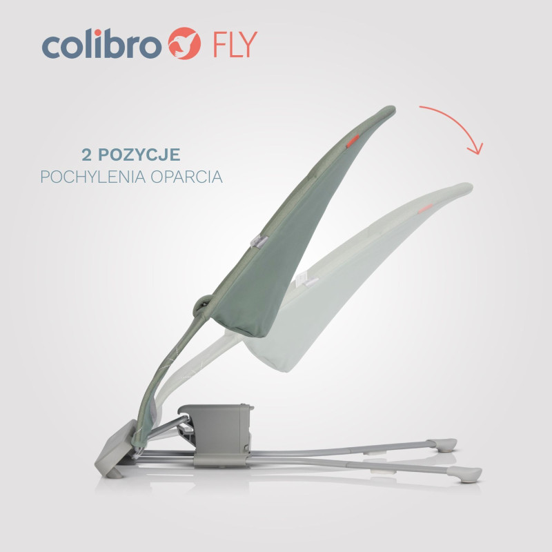 Дитячий шезлонг-гойдалка Colibro Fly Jungle