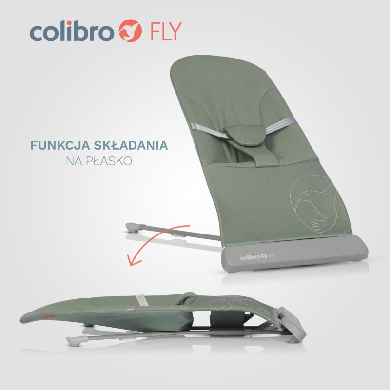 Дитячий шезлонг-гойдалка Colibro Fly Jungle