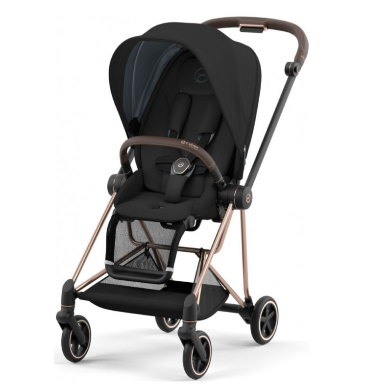 Коляска 2 в 1 Cybex Mios Rose gold Sepia black