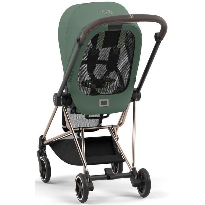 Коляска 2 в 1 Cybex Mios Rose gold Leaf green