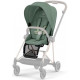 Коляска 2 в 1 Cybex Mios Rose gold Leaf green