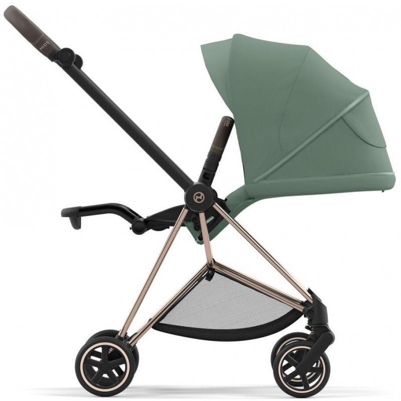 Коляска 2 в 1 Cybex Mios Rose gold Leaf green