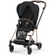 Коляска 2 в 1 Cybex Mios Rose gold Onyx black