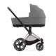 Коляска 2 в 1 Cybex Priam 4.0 Rose Gold Mirage grey