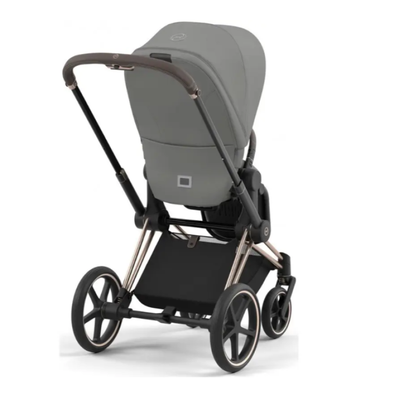 Коляска 2 в 1 Cybex Priam 4.0 Rose Gold Mirage grey