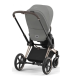 Коляска 2 в 1 Cybex Priam 4.0 Rose Gold Mirage grey