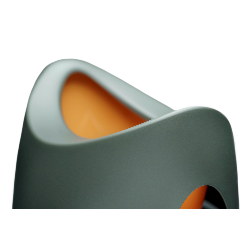 Дитячий горщик Teggi графітово/гірчичний