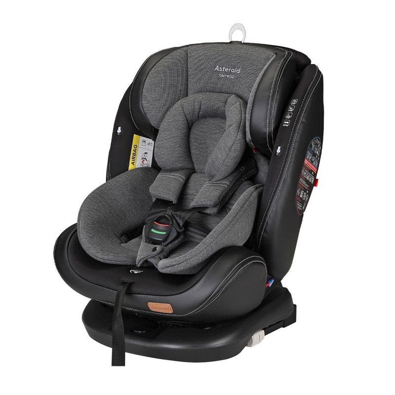 Автокрісло CARRELLO Asteroid CRL-12801/2 Magnet Gray 0+1/2/3 ISOFIX з поворотом /1/
