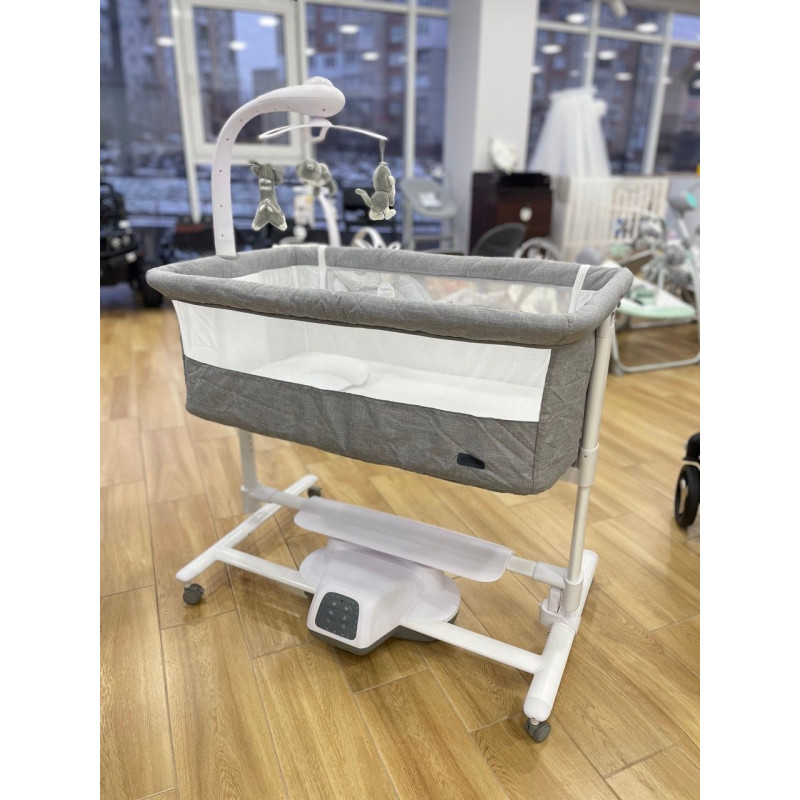 Дитяче ліжечко CARRELLO Bloom CRL-10304 Cadet Grey /1/ MOQ