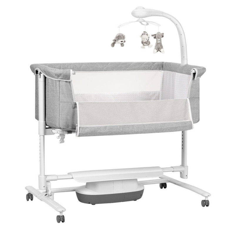 Дитяче ліжечко CARRELLO Bloom CRL-10304 Cadet Grey /1/ MOQ