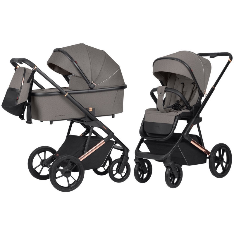Коляска універсальна CARRELLO Sigma CRL-6509 NF (2in1) Fog Grey /1/