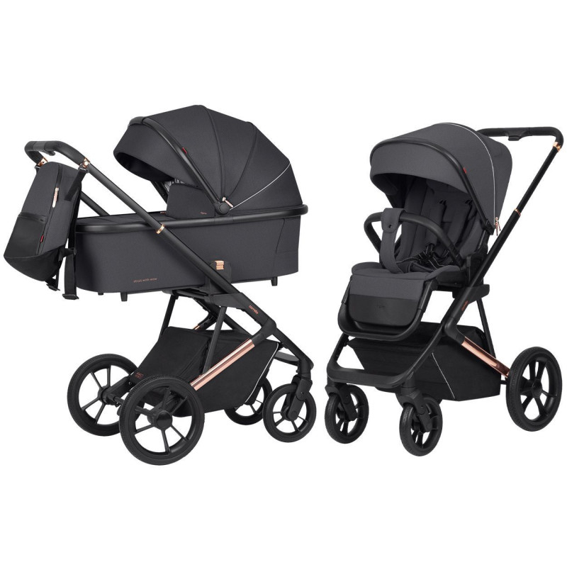 Коляска універсальна CARRELLO Sigma CRL-6509 NF (2in1) Stone Grey /1/