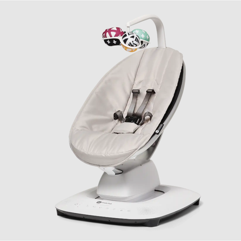 Крісло-гойдалка 4moms MamaRoo 5.0 Grey classic