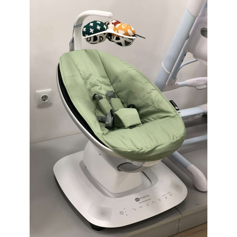 Крісло-гойдалка 4moms MamaRoo 5.0 Sage classic