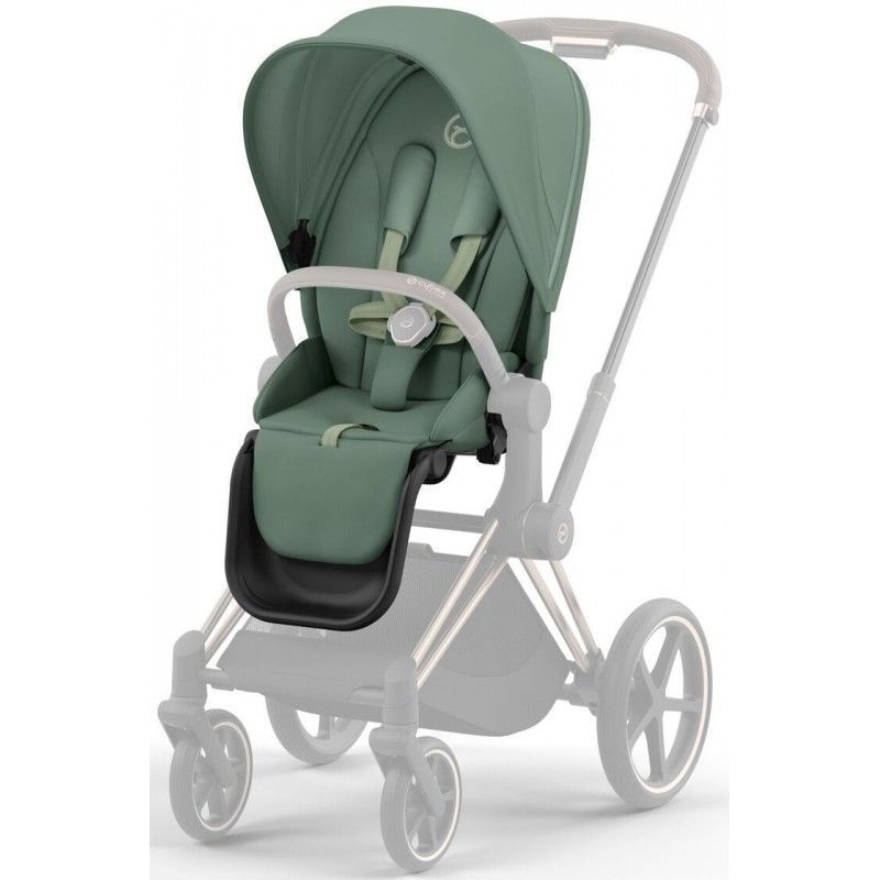 Чохол тканинний для прогулянкового блоку Cybex Priam Leaf green