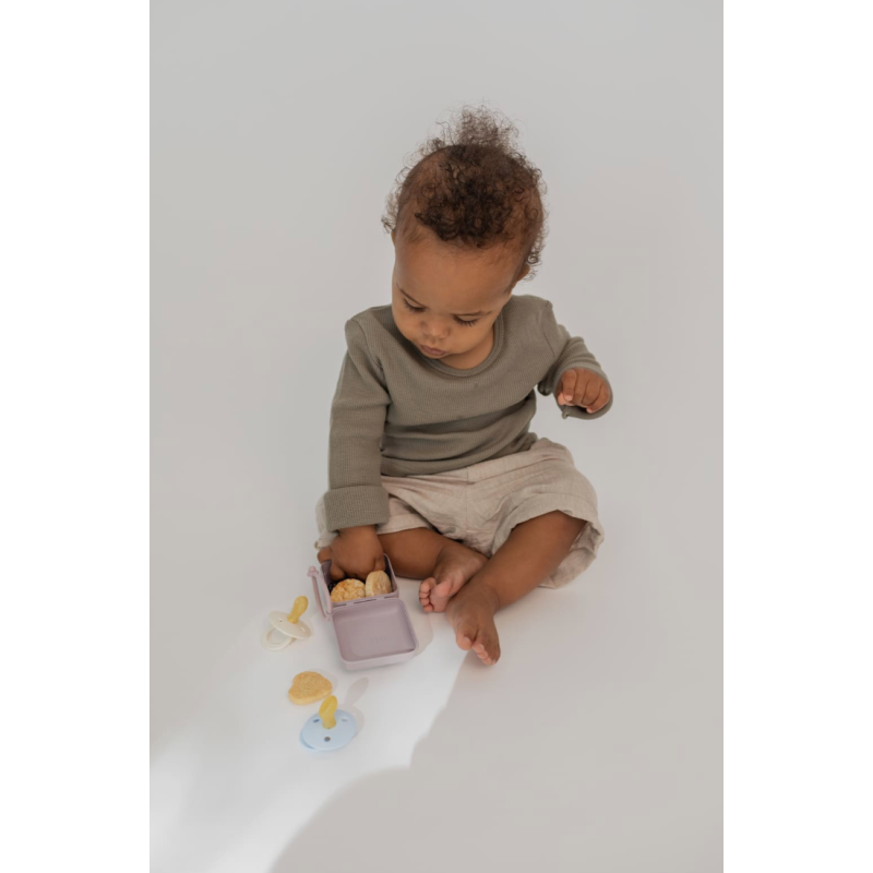 Контейнер для пустушок BIBS Pacifier Box Dusky lilac