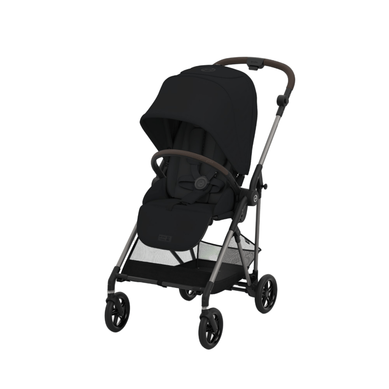 Коляска 2 в 1 Cybex Melio Moon black