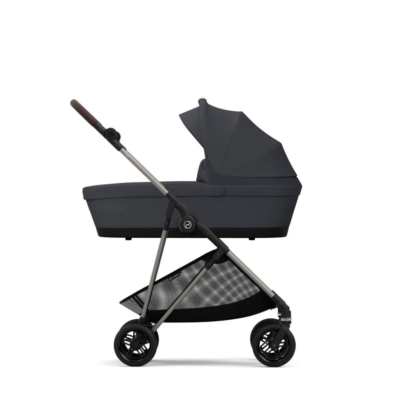 Коляска 2 в 1 Cybex Melio Monument grey