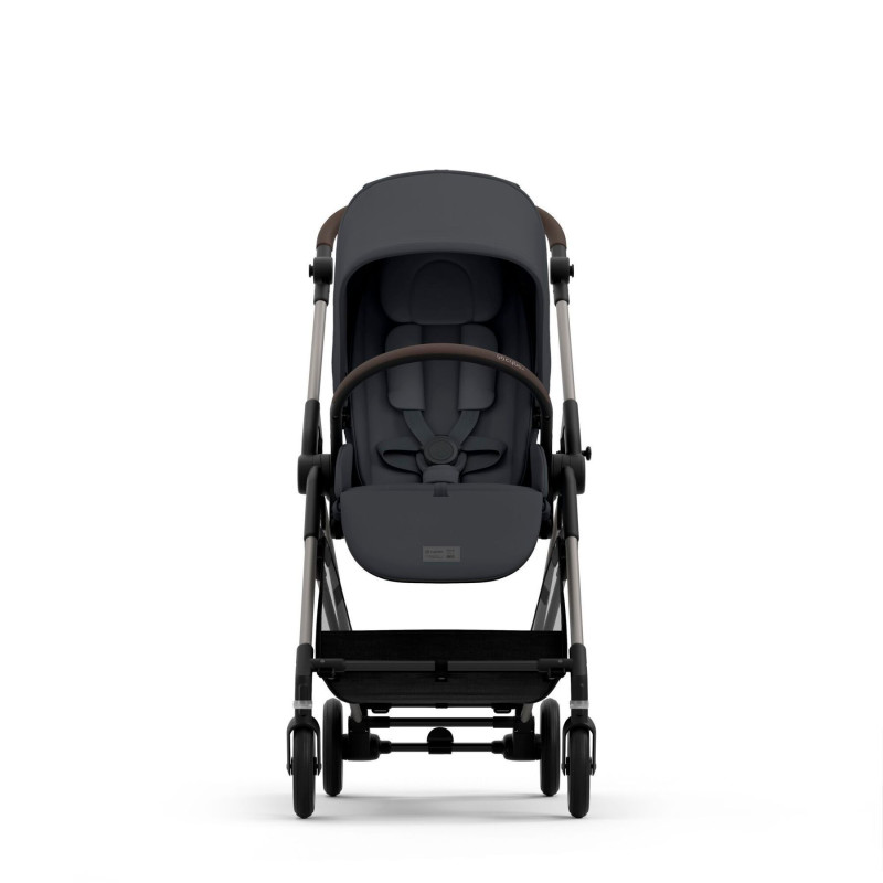 Коляска 2 в 1 Cybex Melio Monument grey
