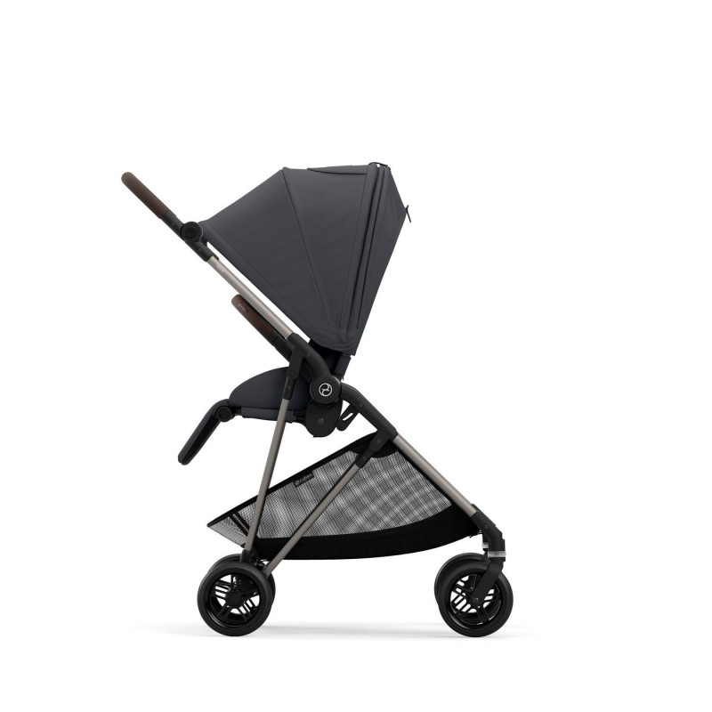 Коляска 2 в 1 Cybex Melio Monument grey