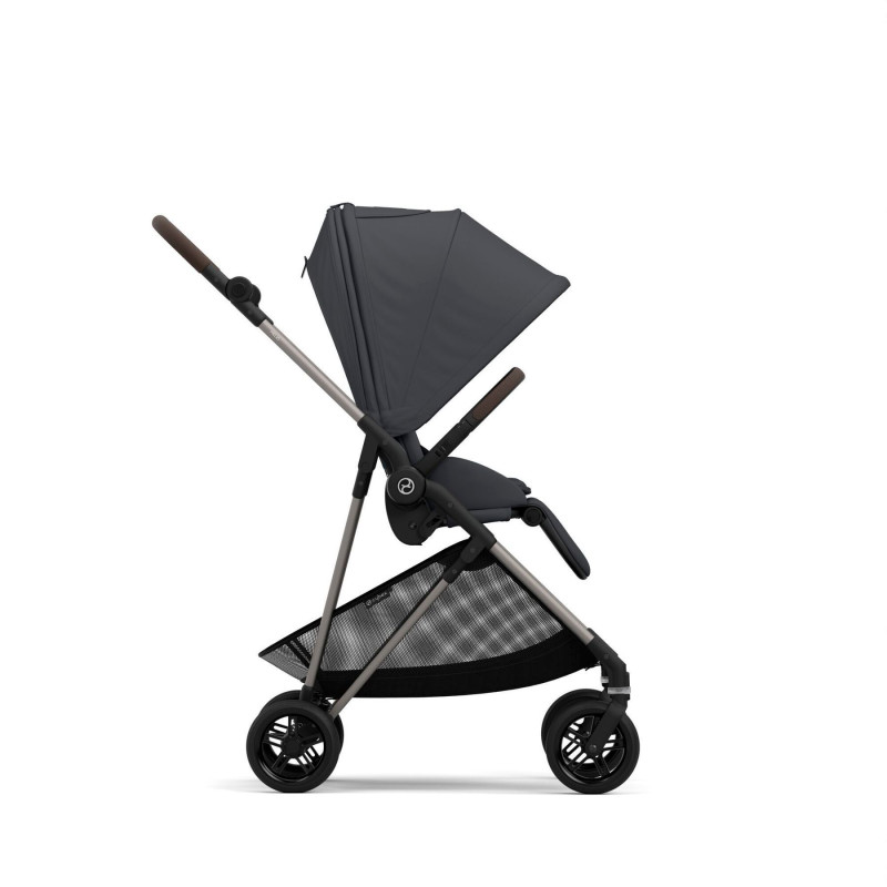 Коляска 2 в 1 Cybex Melio Monument grey