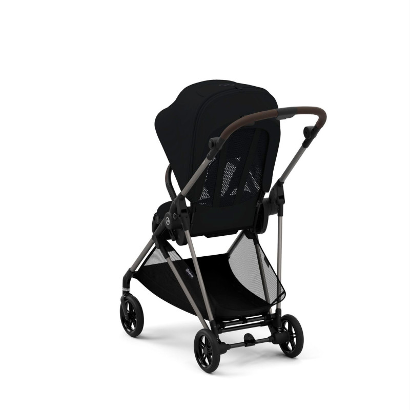 Коляска 2 в 1 Cybex Melio Street Real black