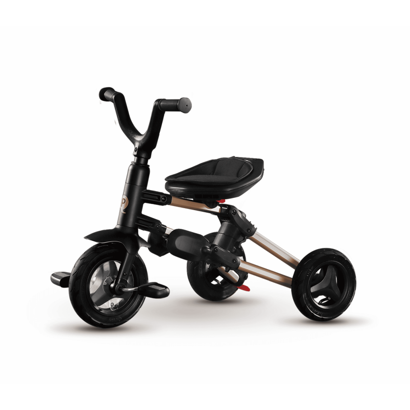 Велосипед складаний триколісний дитячий Qplay Nova+ Rubber Gold