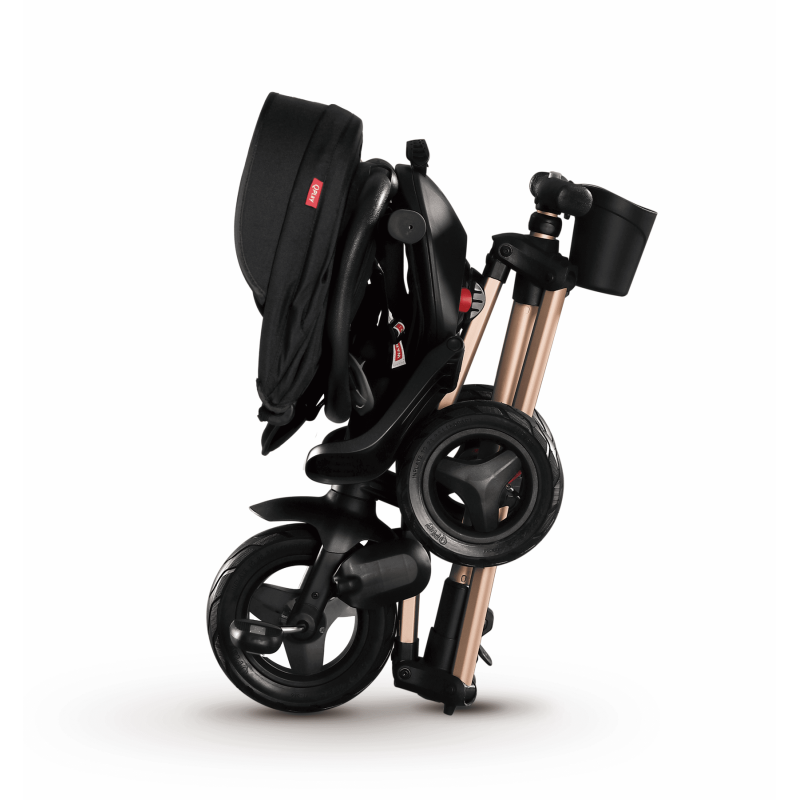Велосипед складаний триколісний дитячий Qplay Nova+ Rubber Gold