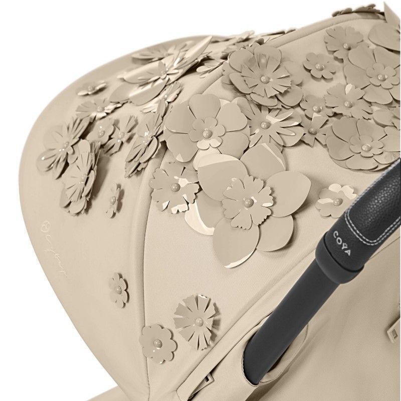 Коляска Cybex Coya Simply Flowers Beige