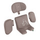 Автокрісло CARRELLO Octopus CRL-16002 Sandstone Beige i-Size 40-150см ISOFIX, поворот, опор.стійка /