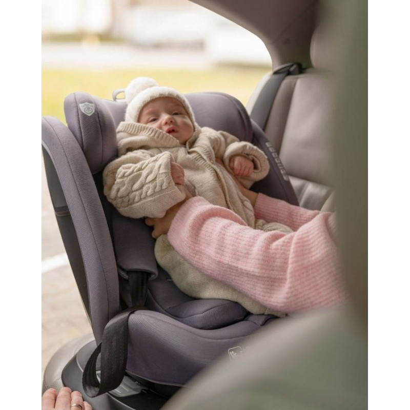 Автокрісло CARRELLO Octopus CRL-16002 Seashell Grey i-Size 40-150см ISOFIX, поворот, опор.стійка /1/