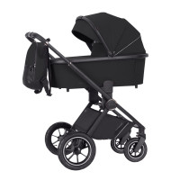 Коляска універсальна CARRELLO Ultimo CRL-6516 BF (2in1 AIR) Pitch Black /1/