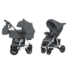 Коляска універсальна CARRELLO Vista CRL-6506 (2in1) Steel Gray / 1 /