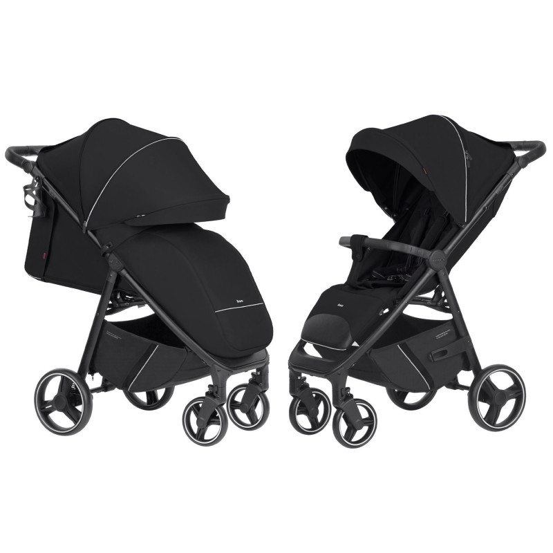 Прогулянкова коляска CARRELLO Bravo CRL-8512 Pure Black 2024 /1/