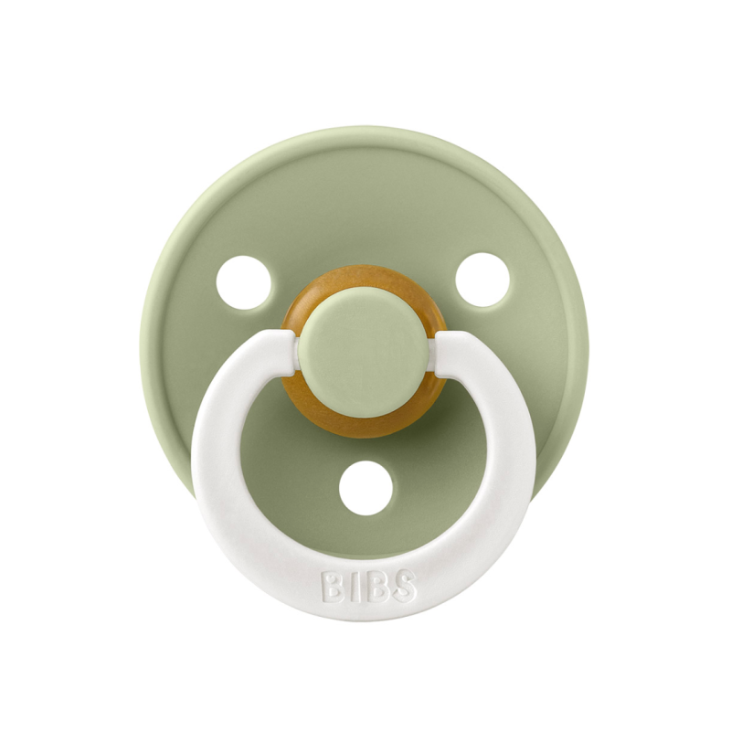 Пустушка Bibs Colour Latex Sage/Glow розмір 1
