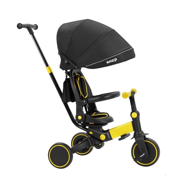 Велосипед триколісний TILLY SNAP T-391 Жовтий 3в1/1/