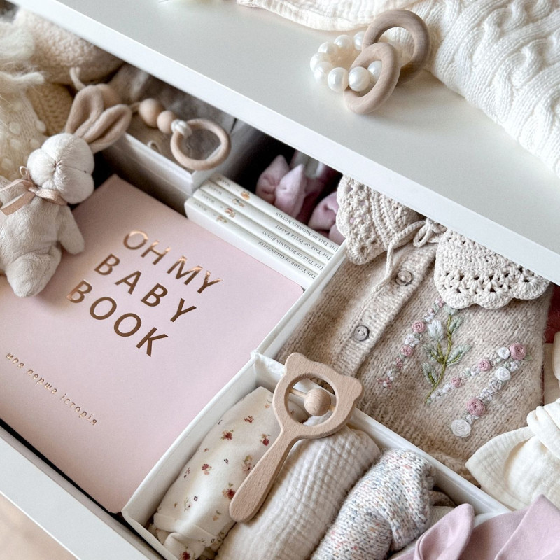 Oh My Baby Book для дівчинки рожевий (new)