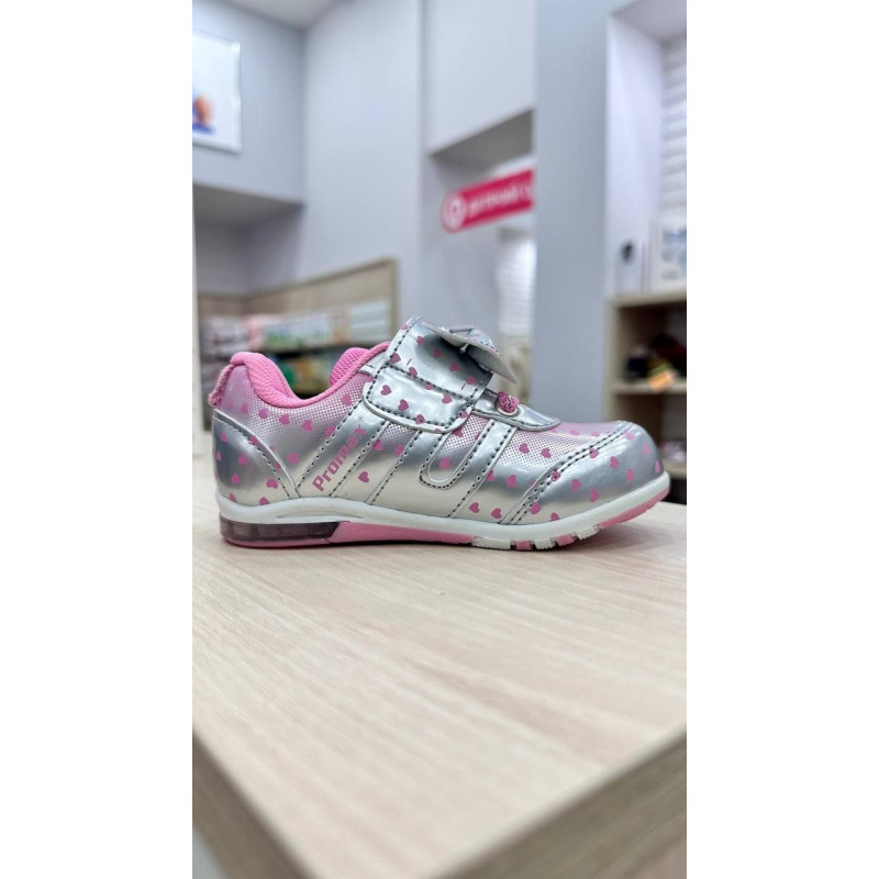 Кросівки PROMAX для дівчинки 1126/6-GP/23 сірі