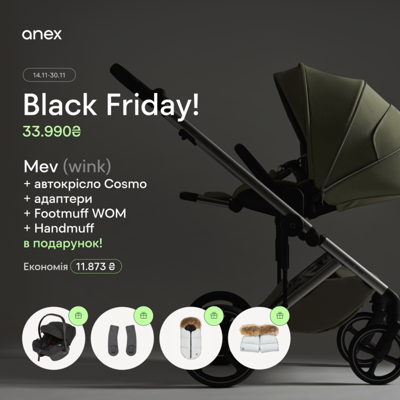 Коляска Anex Mev 2 в 1 Wink