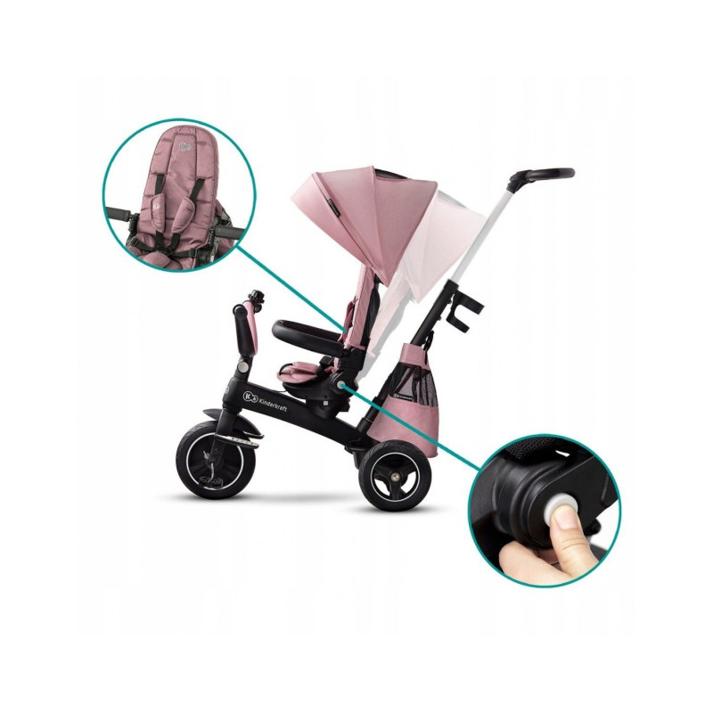 Велосипед Kinderkraft Easytwist Pink